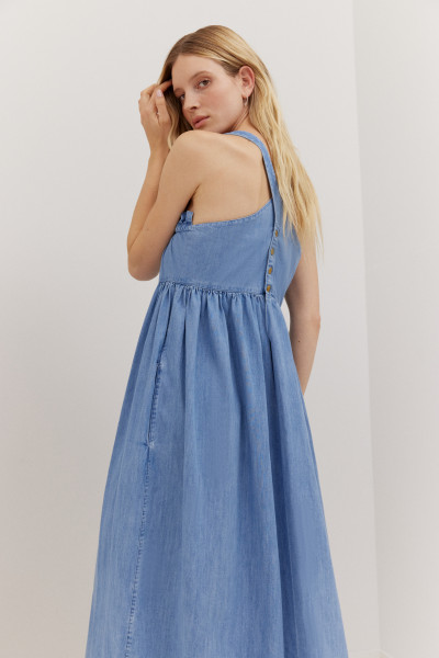 Sosue Dress Laura Denim Bis zu 65% Rabatt