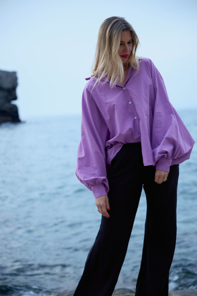 Sosue Bluse Antonia light purple Rabatte dieses Monats