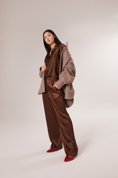 Sosue Coat Antonia Taupe Bis zu 60% Rabatt