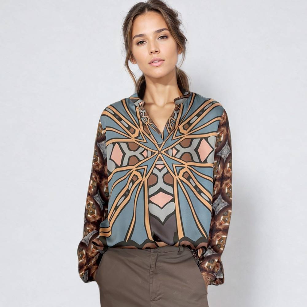 Soul Kathrine AVA TUNIC Print 14 Neueste Stile