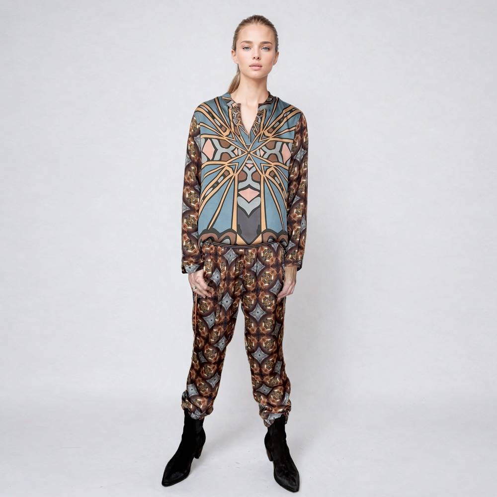 Soul Kathrine KIRA PANT Print 14 Im Verkauf