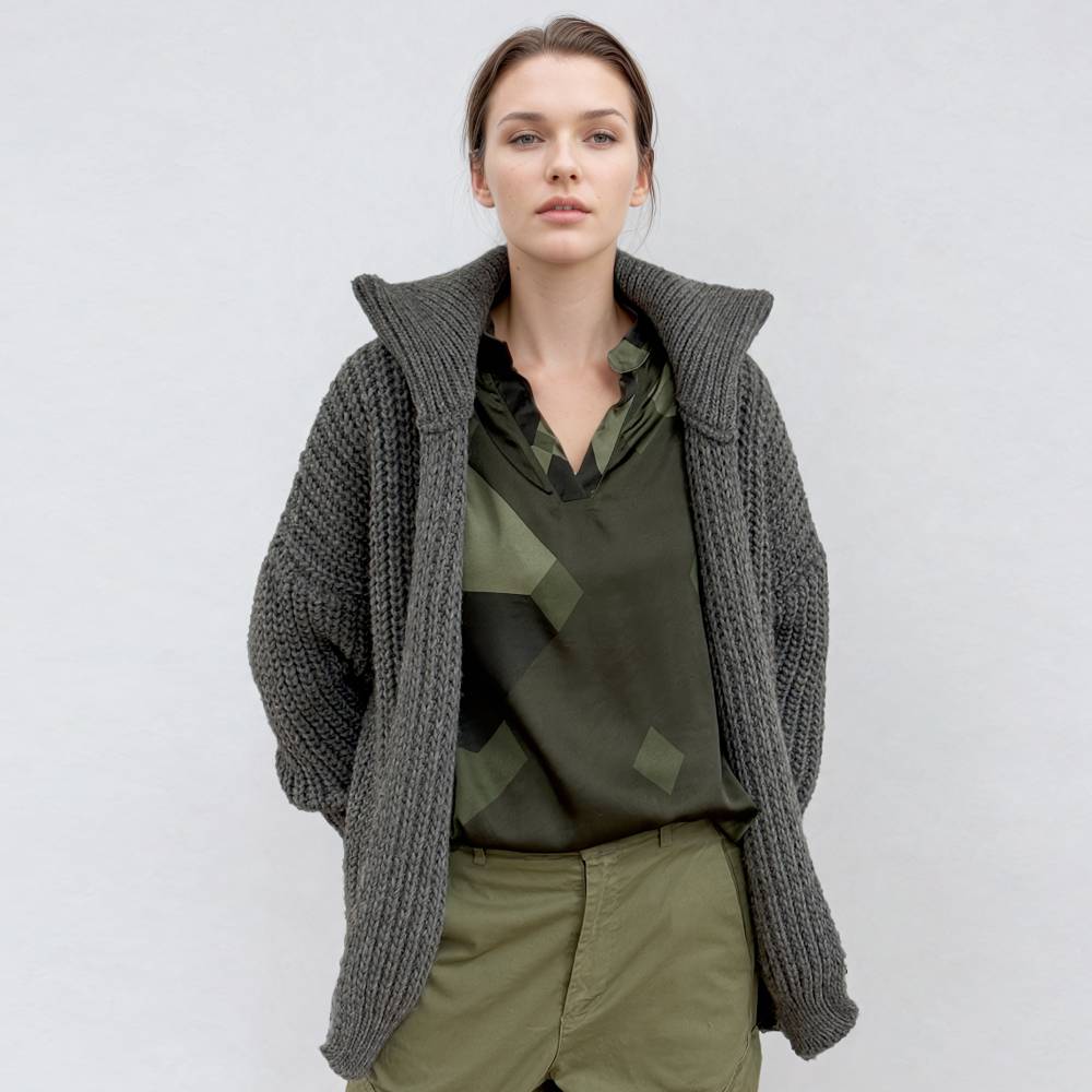 Soul Kathrine GRACE CARDIGAN grey 2025