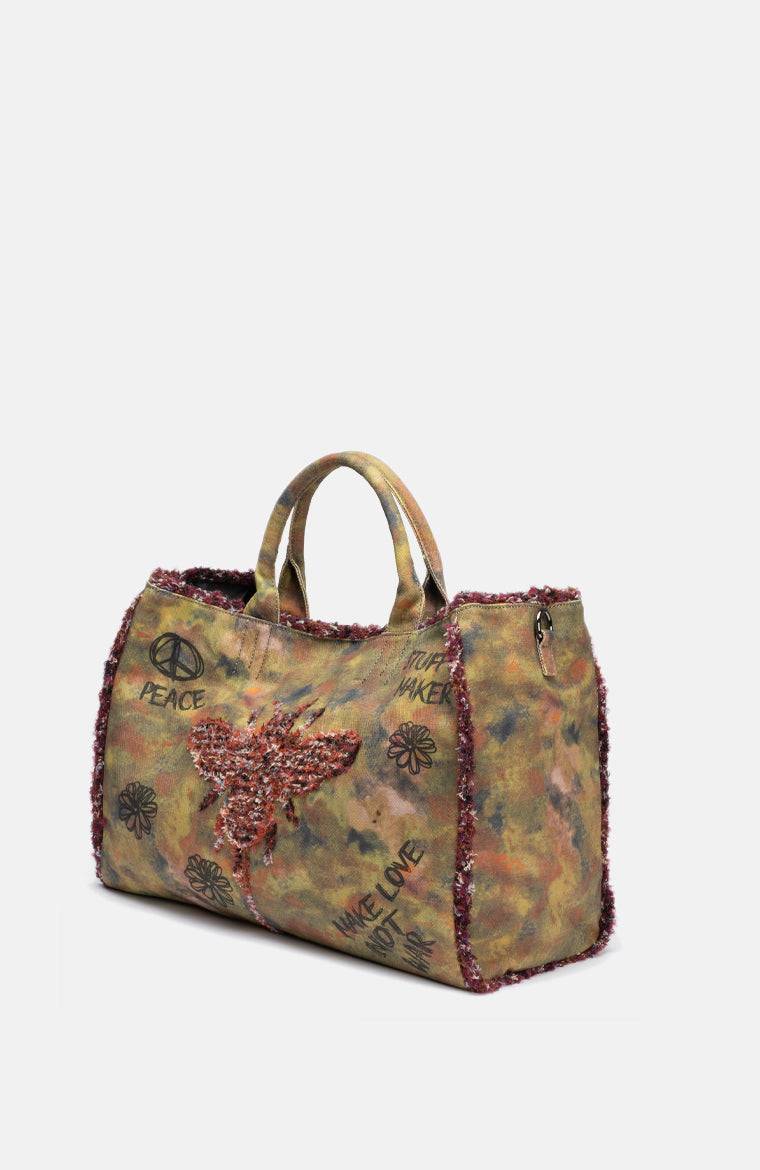 Stuff Maker Iconic Shopper in Used Khaki JETZT KAUFEN