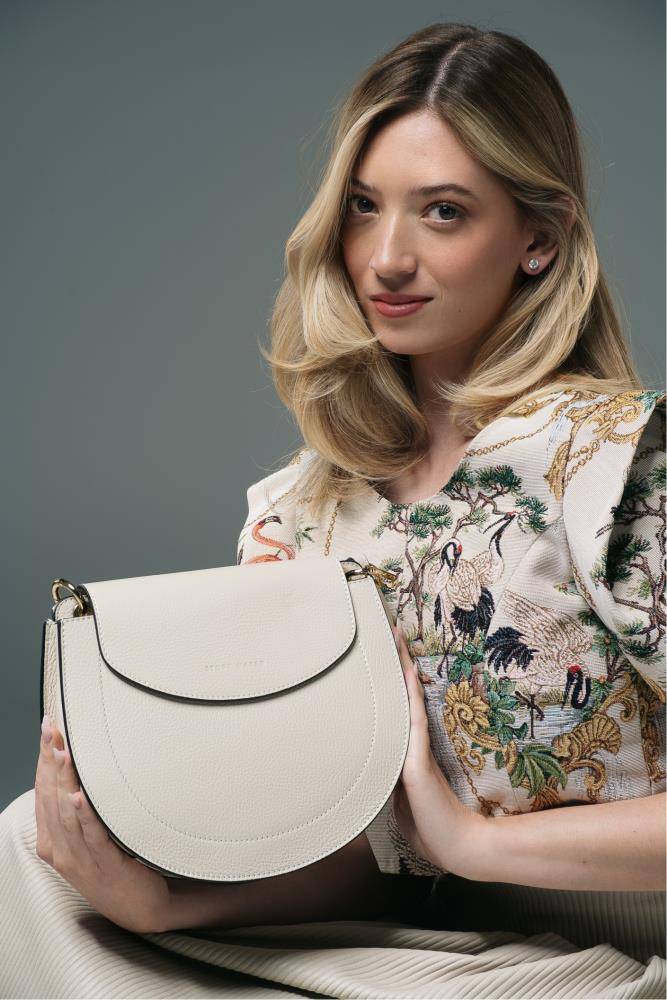 Stuff Maker Crossbody bag Anna in Beige Vierteljährliche Förderung