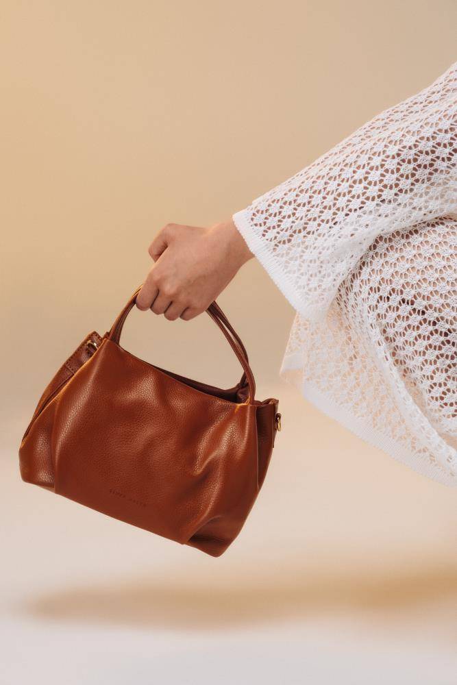 Stuff Maker Crossbody bag Susann in Cognac Fabrikladen