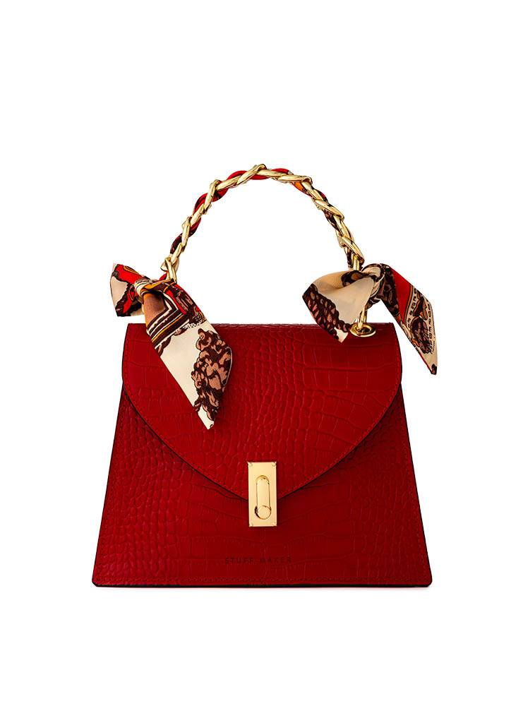 Stuff Maker Handtasche Melli in Rot