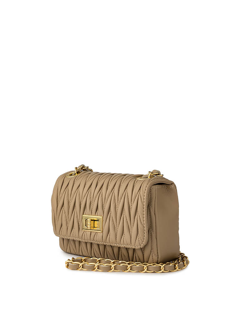 Stuff Maker Mini bag Sophie in Beige Hotsell