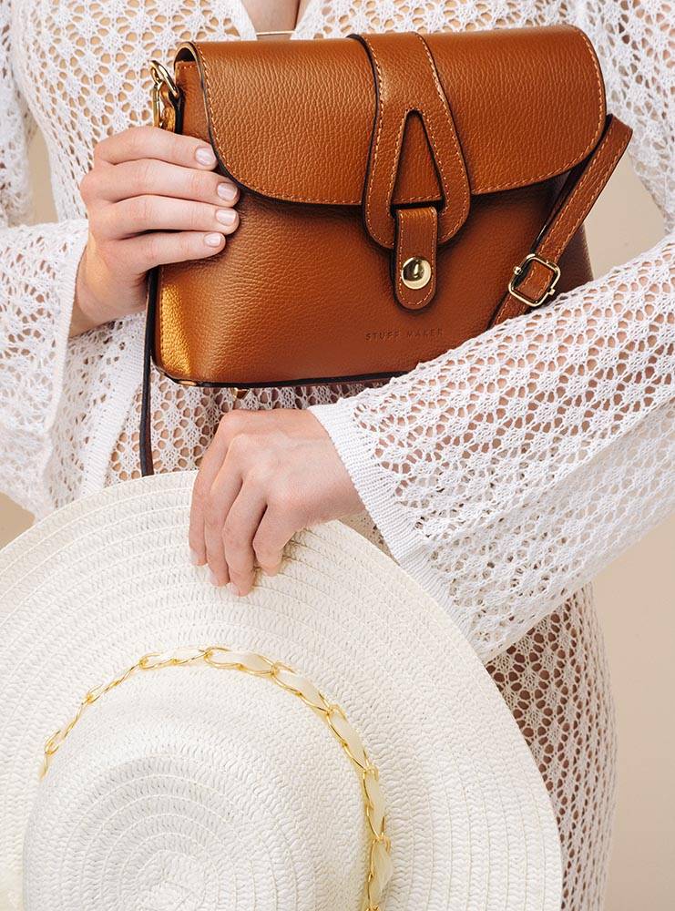 Stuff Maker Mini bag Lilly in Braun Großer Ausverkauf