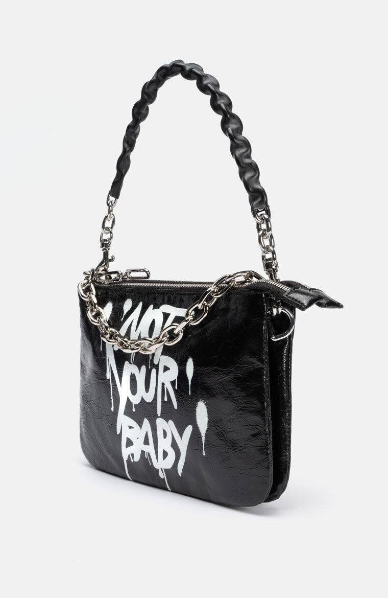Stuff Maker Mini bag mit Print in Schwarz JETZT KAUFEN