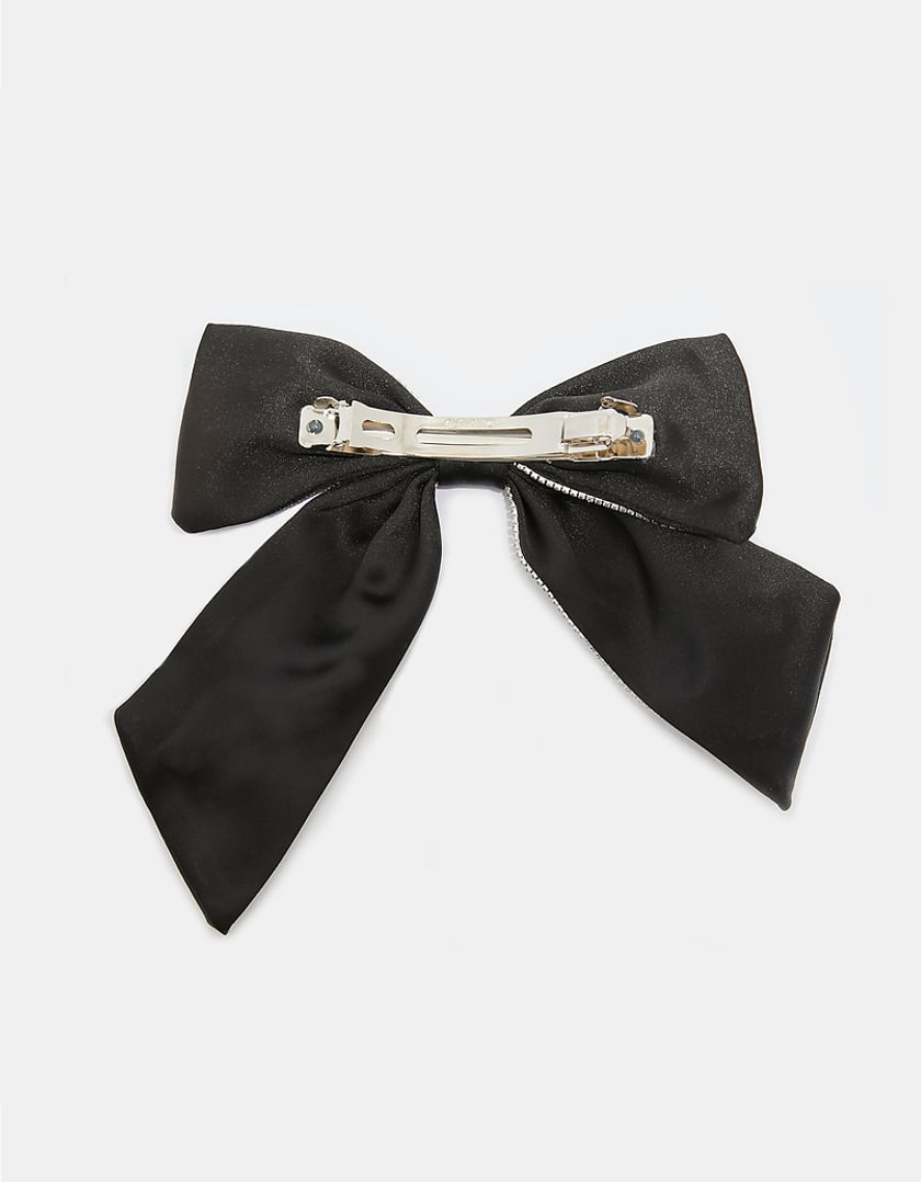 Tally Weijl Schwarze Haarschleife mit Strass Super Rabatt
